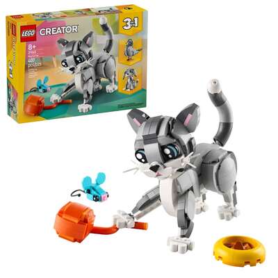 LEGO Creator 3w1. Psotny kot - klocki konstrukcyjne