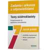 Testy siódmoklasisty. Zadania i arkusze z odpowiedziami. Język polski