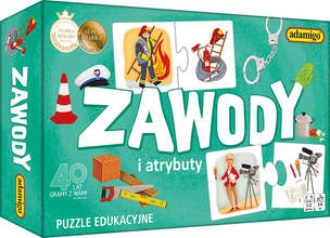 Zawody i atrybuty - puzzle edukacyjne