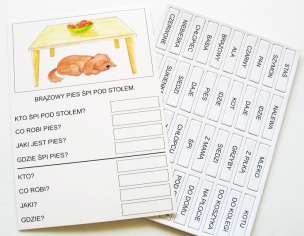 Pytam i odpowiadam - zestaw dla osób z zaburzeniami komunikacji językowej