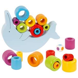 Balansujący delfin - zabawa zręcznościowa