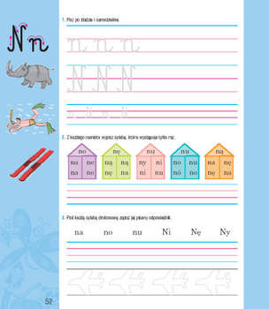 Napiszę ci, mamo! Kaligrafia - metoda 101 kroków w nauce czytania i pisania. Część I