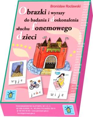 Obrazki i wyrazy do badania i doskonalenia słuchu fonemowego dzieci