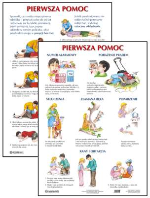 PIERWSZA POMOC - plansza edukacyjna