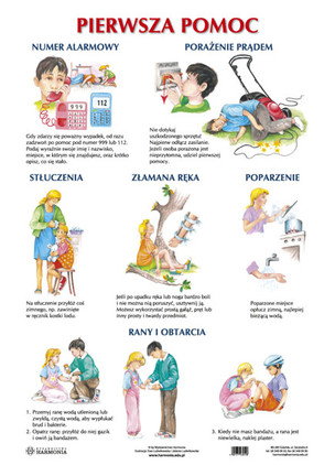 Pierwsza Pomoc Plansza Edukacyjna