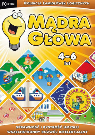 Mądra głowa (4-6 lat) - edukacyjny program komputerowy