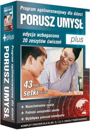 Porusz umysł PLUS - ogólnorozwojowy program komputerowy dla dzieci
