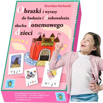 Obrazki i wyrazy do badania i doskonalenia słuchu fonemowego dzieci