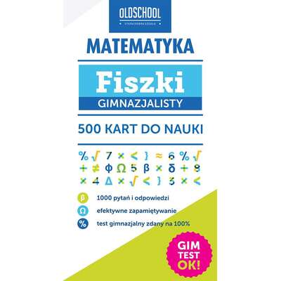 Matematyka Fiszki gimnazjalisty