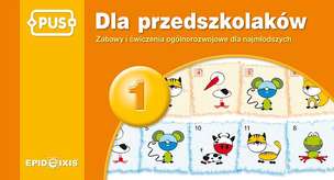 PUS. Wyprawka przedszkolaka - Zestaw Kontrolny PUS i 2 książeczki: Dla przedszkolaków 1 + Abecadło 1