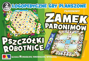 Zamek Paronimów - paronimy + Pszczółki Robotnice - r (nagłos, śródgłos, wygłos)