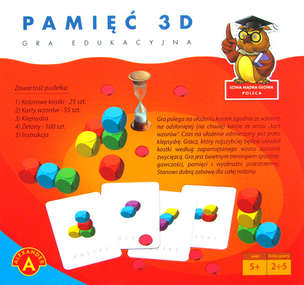 Pamięć 3D - gra ćwicząca pamięć, spostrzegawczość i wyobraźnię przestrzenną