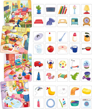 W domu - zestaw edukacyjny dla przedszkolaków