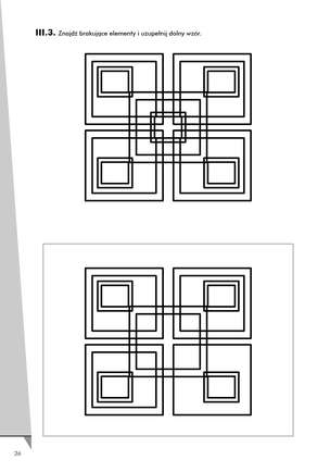Trenuj wzrok - Ćwiczenia dla uczniów starszych klas szkoły podstawowej, gimnazjalistów i licealistów z zaburzoną percepcją wzrokową