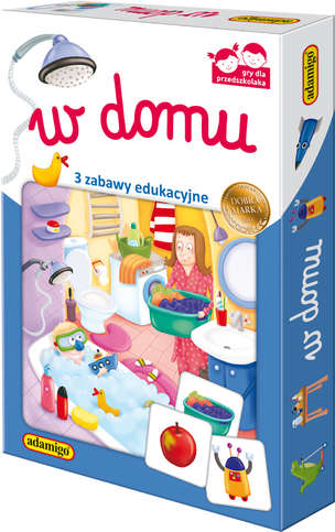 W domu - zestaw edukacyjny dla przedszkolaków