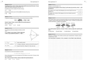 Matematyka. Przygotowanie do egzaminu ósmoklasisty. Zestawy zadań dla uczniów klas siódmych