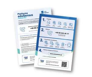 Platforma eduSensus Premium Plus - dostęp na 1 rok dla całej placówki