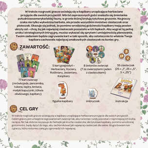 Kapibary Herbaciary - strategiczna gra karciana