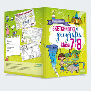 Sketchnotki. Geografia klasa 7 i 8 - graficzne karty pracy
