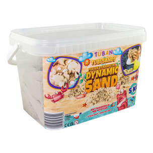 Piasek dynamiczny Tuban box 5 kg - kolor naturalny