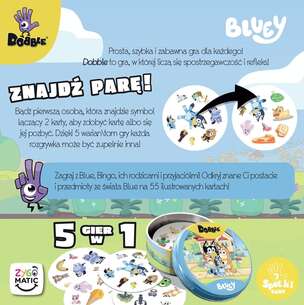 Dobble Bluey - gra na spostrzegawczość i refleks