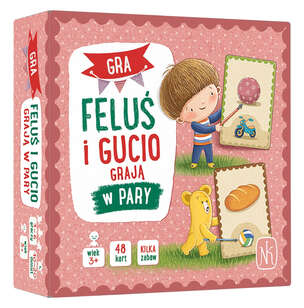 Feluś i Gucio grają w pary - gra edukacyjna na spostrzegawczość i koncentrację
