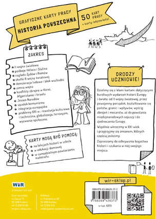 Historia powszechna. Graficzne karty pracy dla klasy 8