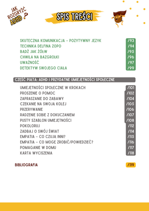 Jak rozgryźć ADHD? Karty pracy dla dzieci w wieku 8-12 lat