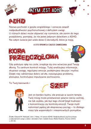 Jak rozgryźć ADHD? Karty pracy dla dzieci w wieku 8-12 lat