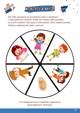 Jak rozgryźć ADHD? Karty pracy dla dzieci w wieku 8-12 lat