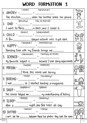 Język angielski. Graficzne karty pracy dla klas 7-8