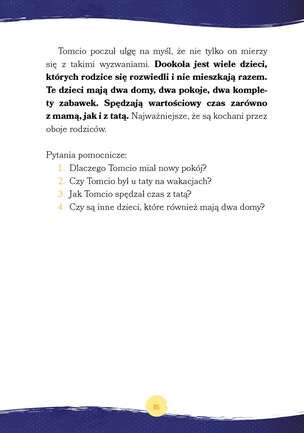 Tomcio rozwiązuje problemy. Rozwód rodziców