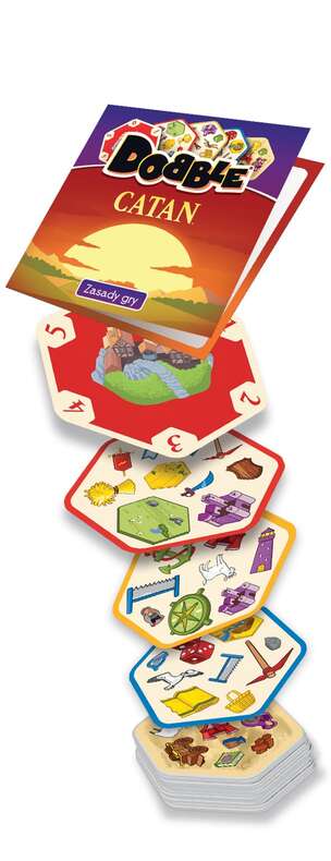 Dobble Catan - gra na spostrzegawczość i refleks