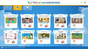 Tyci Tukan i przedszkolaki – edukacyjny program multimedialny