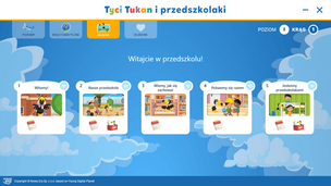 Tyci Tukan i przedszkolaki – edukacyjny program multimedialny