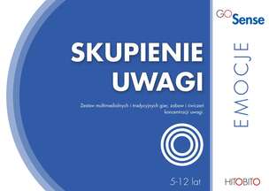 GOSense Emocje / ADHD - zestaw multimedialnych i tradycyjnych gier, ćwiczeń i kart pracy