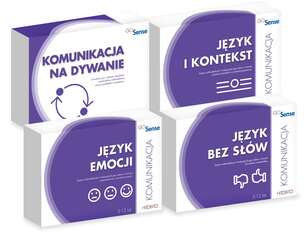 GOSense Komunikacja / Autyzm - ZESTAW 4 hybrydowych programów edukacyjno-terapeutycznych