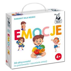 Kapitan Nauka. Emocje. Zabawy dla dzieci - zestaw edukacyjny