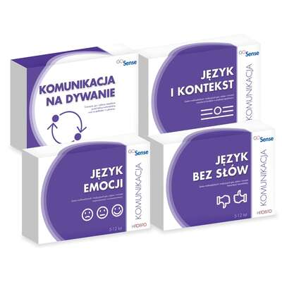 GOSense Komunikacja / Autyzm - ZESTAW 4 hybrydowych programów edukacyjno-terapeutycznych