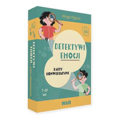 Detektywi emocji. Karty konwersacyjne (7-10 lat)