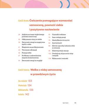 Poczucie własnej wartości. Ćwiczenia dla nastolatków. Jak pokonać nieśmiałość, uciszyć wewnętrznego krytyka i odnaleźć pewność siebie