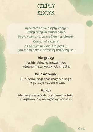 Tylko nosem! 54 ćwiczenia oddechowe - zestaw kart