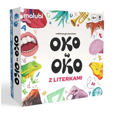 Oko w oko z literkami - gra edukacyjna