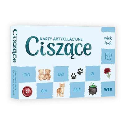 Karty artykulacyjne. Ciszące
