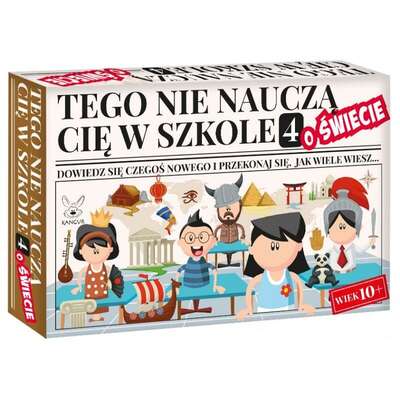 Tego nie nauczą Cię w szkole 3. O Świecie - gra edukacyjna