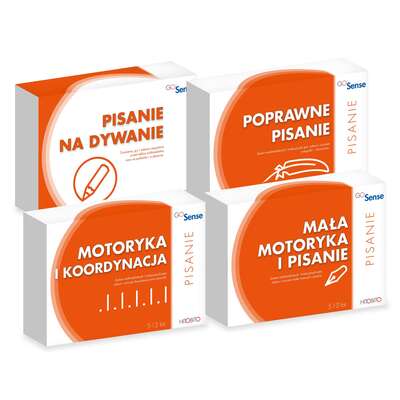 [Zestaw] GOSense Pisanie - ZESTAW 4 hybrydowych programów edukacyjno-terapeutycznych