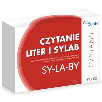 GOSense Czytanie liter i sylab - pakiet multimedialny
