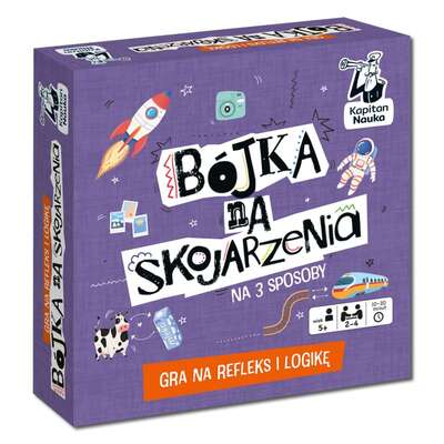 Bójka na skojarzenia na 3 sposoby - gra na refleks i logikę