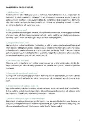 Higiena na co dzień. Historyjki obrazkowe