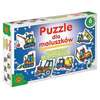Puzzle dla maluszków - Maszyny budowlane